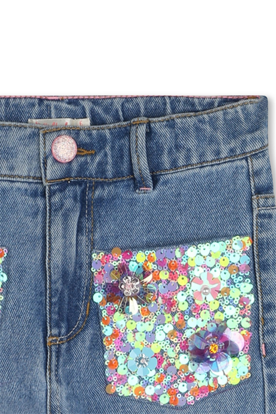 Jeans Paljetter