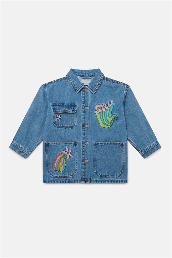 Jeansjacka Patches