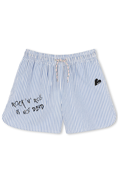 Shorts Nicky - vit/blå