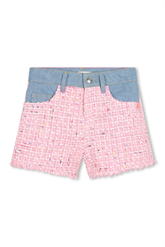 Shorts Tweed - Rosa