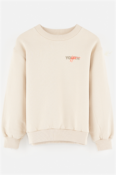 Sweatshirt Chami - Ljusbeige