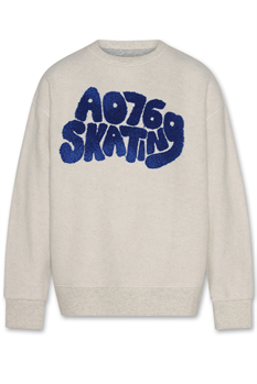 Sweatshirt Oscar Skating (Ljusgrå)